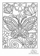 Schmetterling Malvorlagen Ausmalbild Blumenbeet Frecher Ausmalbilder Insekten Blumen Ausmalen sketch template