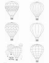 Air Hot Balloon Balloons Template Printable Patterns Embroidery Coloring Kids Stained Glass Ballon Birdscards Pages Cards Digital Birds Hand Pdf sketch template
