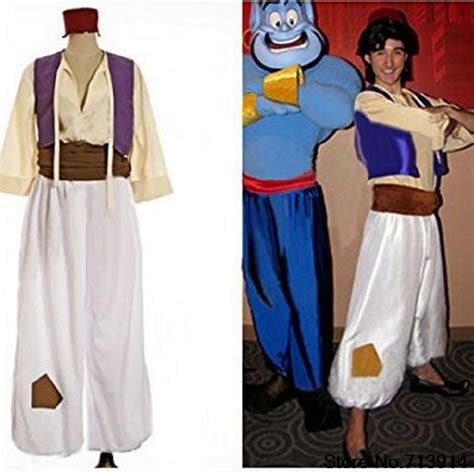 Jasmine And Aladdin Costumes For Adults Aladdin Adult Genie Costume