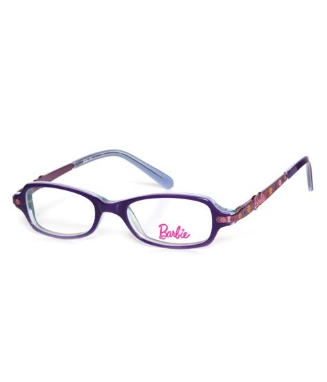 Buy Barbie Purple Full Rim Non Metal Frame Eye Glasses For