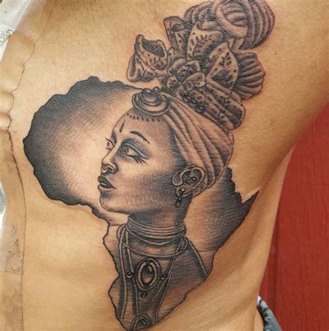 Image Result For African Woman Tattoo Tattoos For Women Tattoos
