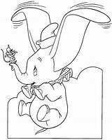 Dombo Dumbo Kleurplaat Disneykleurplaten Tegninger Characters sketch template