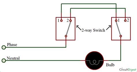 connect    switch  circuit diagram