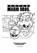 Coloring Movie Book Smb Remake Prints sketch template