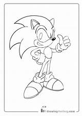 Coloring Cartoon Pages Sonic Hedgehog Printable Print Drawings Dope Adults Sheets Cartoons Kids Loading Animated Template sketch template