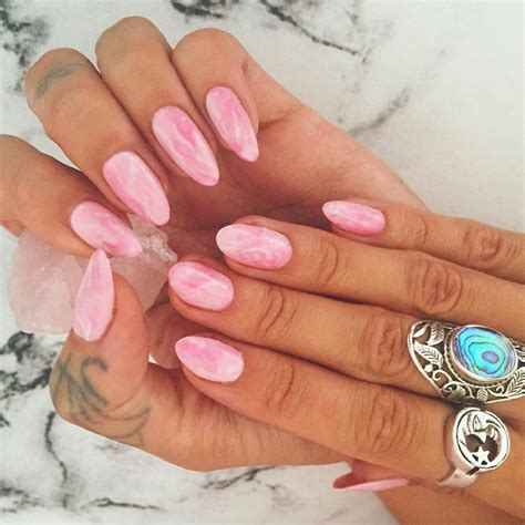 Rose Quartz Nails Are Bewitching And Perfect For Spring