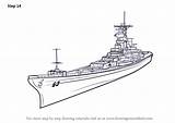 Uss Missouri Battleship Battleships sketch template