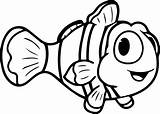 Ikan Mewarnai Gambar Nemo Mewarna Putih Colorear Dibujos Paud Contoh Laut Peces Sketsa Pez Dori Animasi Tawar Animados Soal Hias sketch template