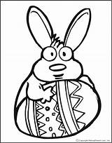 Easter Coloring Pages Color Bunny Egg Outline Kids Sheets Clipart Eggs Printable Colouring Makingfriends Cliparts Computer Clip Popular Odd Dr sketch template