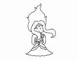 Coloring Bubblegum Princess Diamond Pages Coloringcrew Template Neverending Story sketch template
