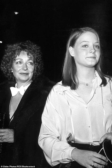 jodie foster s mother and former manager brandy dies at 90 daily mail online
