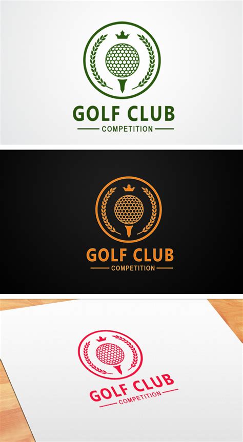 golf logo  behance