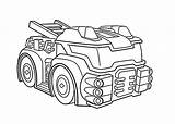 Bots Blaze Bot Heatwave Brum Okanaganchild Frisch Kolorowanki Transformer Truck sketch template
