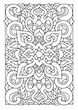 Coloring Pages Cool Really Sheets Adult Adults Mandala Printable Color Abstract Pattern Patterns Awesome Print Kids Stress Book Detailed Paper sketch template