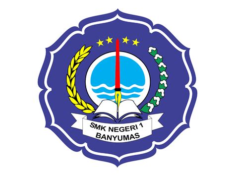 logo smk   banyumas vector cdr png hd