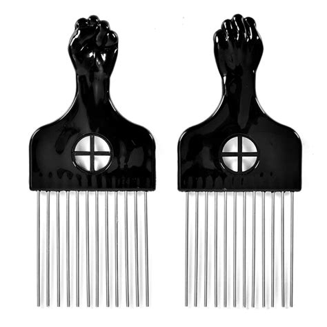 amazoncom  pack metal hair pick  afro hair hair pick afro comb  curly hair afro