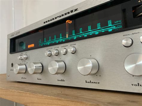 restored marantz   stereo receiver   etsy