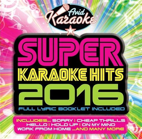 super karaoke hits 2016 auf audio cd portofrei bei bücher de