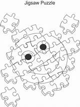 Puzzle Puzzles Coloring Jigsaw Pages Printable Kids Drawing Colouring Color Print Clipart Children Getdrawings Popular Toys Getcolorings Coloringhome Library sketch template