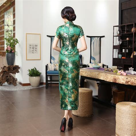 high quality sexy burgundy stain cheongsam chinese traditional tight