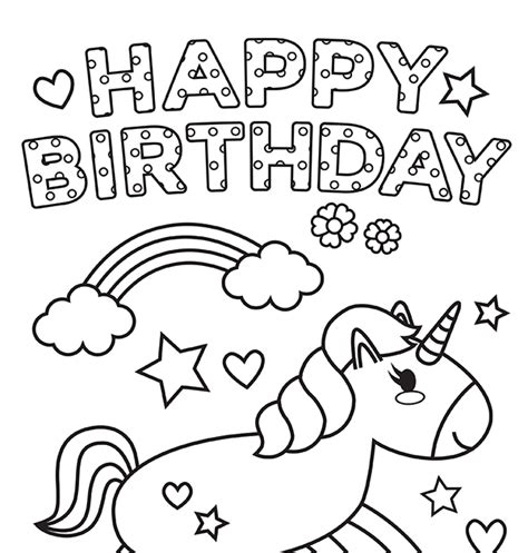 printable happy st birthday coloring pages   arms