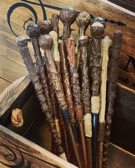custom wands wand display box harry potter custom wand etsy