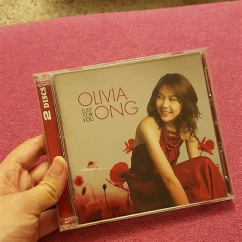 Reserved Olivia Ong 2 Cds Just For You Hobbies And Toys Music And Media