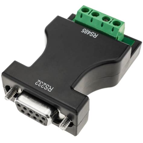 serial adapter rs db  rs  pin cablematic