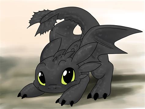 draw toothless  pictures wikihow