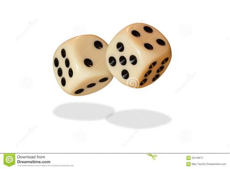 dice throw stock image image  gambling  gamble