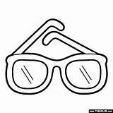 Sunglasses Coloring Pages sketch template
