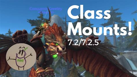 Class Mounts Are Here At Last World Of Warcraft 7 2 7 2