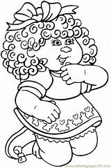 Cabbage Patch Coloring Printable Patch1 Pages Cartoons Kids Color sketch template