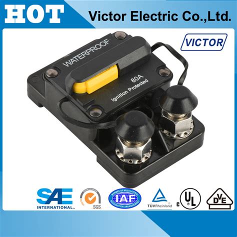 victor  series car rv auto winch circuit breaker china high temperature resistance  quick