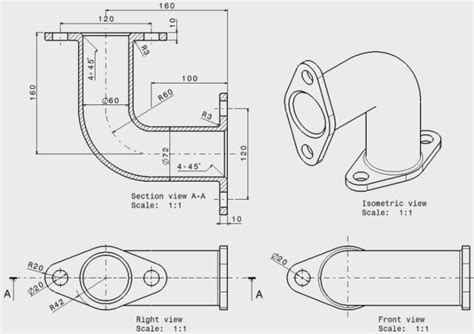 design  mechanical part drawings  autocad  msaleemgmi