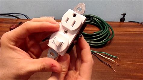 wire  switched outlet combo youtube