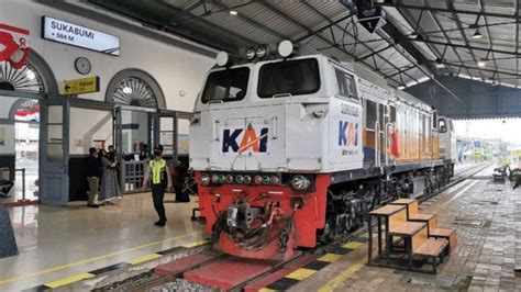 kereta api pangrango bogor sukabumi kembali beroperasi cek rute
