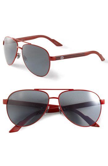 ribbon 58mm aviator sunglasses nordstrom sunglasses gucci red gucci