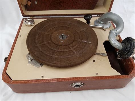antique record player