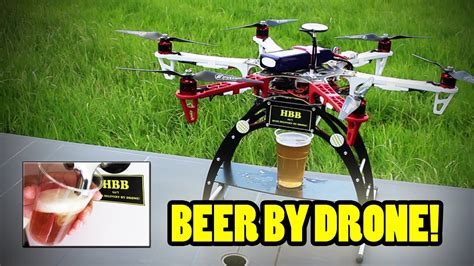beer delivery  drone youtube