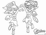 Splatoon Coloring Pages Callie Marie Printable Lineart Color Colouring Lovely Print Kids Deviantart Template Getcolorings Getdrawings Comments sketch template