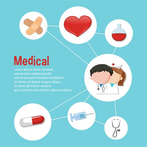 infographic design  medical theme  vector art  vecteezy