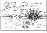 Kinderboerderij Kleurplaten Pauw Kalkoen Páginas Deel Juf Jufjannie sketch template