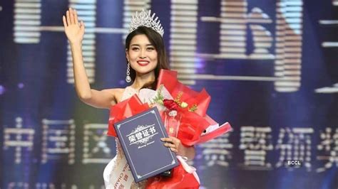 rosie xin zhu crowned miss universe china 2019 beautypageants