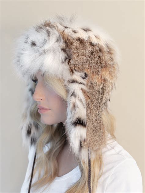 full skin premium american lynx hat sitka fur gallery