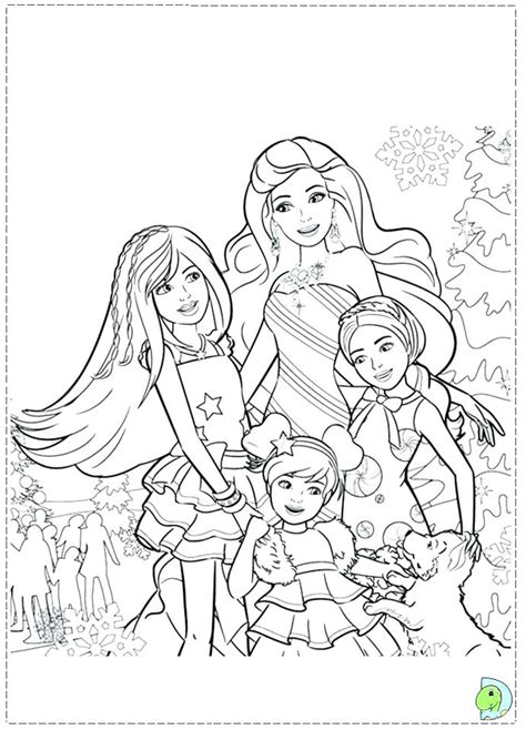barbie coloring pages chelsea barbie   sisters   pony tale