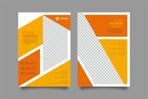 modern corporate business  flyer poster template brochure cover