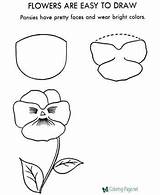 Draw Coloring Flowers Pages Drawing Printable Mothers Flower Mother Worksheets Kids Activities Learn Step Easy Mom Raisingourkids Coming Activity Worksheet sketch template