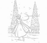 Anastasia Princess Disney Coloring Pages Character Diposting Oleh Admin Di sketch template