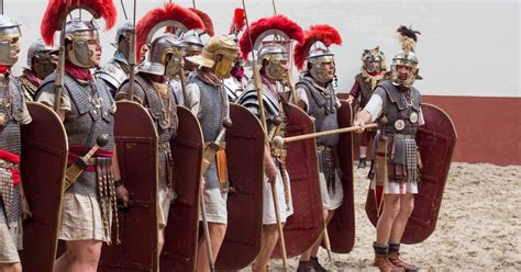 ejercito romano historia rangos poder  los legionarios